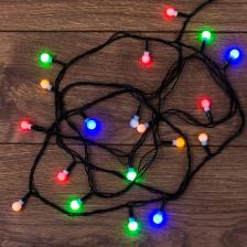 Neon-night Гирлянда светодиодная "Цветные Шарики" 20 LED 303-060 Neon-night Гирлянда светодиодная "Цветные Шарики" 20 LED 303-060