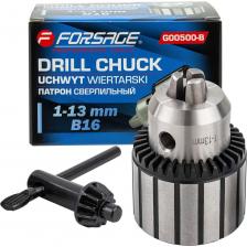 Сверлильный патрон от бренда Forsage - это основной элемент оснастки сверлильных и токарных станков, а также электрического, пневматического и ручного инструмента, предназначенный для крепления металлорежущего инструмента с цилиндрическим хвостовиком на шпиндель. Часто применяется для установки на ручные силовые дрели. Характеристики: Материал: углеродистая сталь Диапазон сверл: 1-13 мм Механизм фиксации: ключевой с надежным удерживанием Применение. Патрон идеально подходит для различных задач в металлообработке и строительстве, обеспечивая долговечность и устойчивость к износу на протяжении всего срока службы инструмента. Сверлильный патрон от бренда Forsage - это основной элемент оснастки сверлильных и токарных станков, а также электрического, пневматического и ручного инструмента, предназначенный для крепления металлорежущего инструмента с цилиндрическим хвостовиком на шпиндель. Часто применяется для установки на ручные силовые дрели. Характеристики: Материал: углеродистая сталь Диапазон сверл: 1-13 мм Механизм фиксации: ключевой с надежным удерживанием Применение. Патрон идеально подходит для различных задач в металлообработке и строительстве, обеспечивая долговечность и устойчивость к износу на протяжении всего срока службы инструмента.