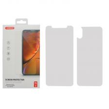 Защитное стекло + пленка на заднюю крышку Anmac для iPhone X/XS/11 Pro Защитное стекло + пленка на заднюю крышку Anmac для iPhone X/XS/11 Pro