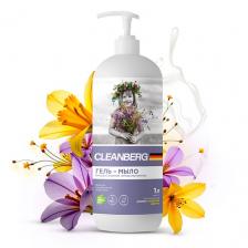 Мыло жидкое для умывания CLEANBERG Жидкое мыло гипоаллергенное увлажняющее Полевые цветы 1000 Мыло жидкое для умывания CLEANBERG Жидкое мыло гипоаллергенное увлажняющее Полевые цветы 1000