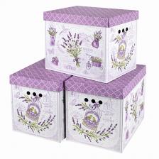 Органайзер BRAUBERG Короб для хранения HOME Лаванда Органайзер BRAUBERG Короб для хранения HOME Лаванда