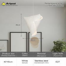 Подвесной светильник Artpad белый из нержавеющей стали Подвесной светильник Artpad белый из нержавеющей стали