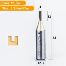Arden CNC TCT Прямая концевая фреза 2F Деревообрабатывающий инструмент Твердосплавный резак 1/2 хвостовика Фреза для МДФ Фанера ДСП Сверло Arden CNC TCT Прямая концевая фреза 2F Деревообрабатывающий инструмент Твердосплавный резак 1/2 хвостовика Фреза для МДФ Фанера ДСП Сверло