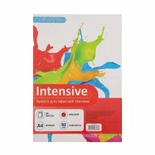 Бумага цветная А4, 50 листов Calligrata Интенсив, красная, 80 г/м? Бумага цветная А4, 50 листов Calligrata Интенсив, красная, 80 г/м?