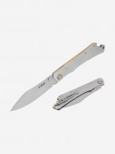 Складной нож SanRenMu 9306, Серебряный Складной нож SanRenMu 9306, Серебряный