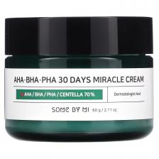 Some By Mi, Крем с кислотами AHA, BHA, и PHA, для устранения несовершенств кожи за 30 дней, 60 г Some By Mi, Крем с кислотами AHA, BHA, и PHA, для устранения несовершенств кожи за 30 дней, 60 г