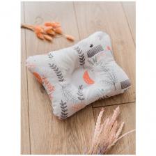 Подушка ортопедическая для малышей BIO-TEXTILES "малютка" В лесу 22*29 с искусственным лебяжьим пухом анатомическая новорожденным под шею для сна Подушка ортопедическая для малышей BIO-TEXTILES "малютка" В лесу 22*29 с искусственным лебяжьим пухом анатомическая новорожденным под шею для сна