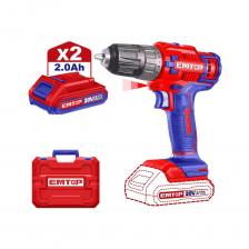 Аккумуляторная дрель-шуруповерт EMTOP ECDL200528 представляет собой многофункциональный инструмент, который идеально подходит для выполнения широкого спектра задач, связанных со сверлением и заворачиванием крепежных элементов. С напряжением 20 В, этот инструмент обеспечивает высокую производительность и эффективность в любых условиях. Благодаря эргономичному дизайну и удобной рукоятке, работа с ним становится комфортной и не вызывает усталости даже при длительном использовании. Пластиковый патрон. Механическая 2-ступенчатая передача. Функция блокировки шпинделя. Встроенная светодиодная рабочая подсветка. Аккумуляторная дрель-шуруповерт EMTOP ECDL200528 представляет собой многофункциональный инструмент, который идеально подходит для выполнения широкого спектра задач, связанных со сверлением и заворачиванием крепежных элементов. С напряжением 20 В, этот инструмент обеспечивает высокую производительность и эффективность в любых условиях. Благодаря эргономичному дизайну и удобной рукоятке, работа с ним становится комфортной и не вызывает усталости даже при длительном использовании. Пластиковый патрон. Механическая 2-ступенчатая передача. Функция блокировки шпинделя. Встроенная светодиодная рабочая подсветка.