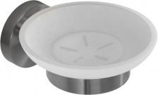 Мыльница Cezares Relax SODS-GM оружейная сталь Мыльница Cezares Relax SODS-GM оружейная сталь