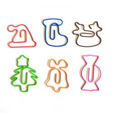 Металлические канцелярские зажимы в форме оленя Металлические канцелярские зажимы в форме оленя