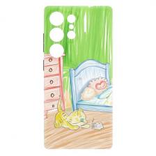 Чехол Krutoff Кошки-мышки Samsung Galaxy S25 Ultra Чехол Krutoff Кошки-мышки Samsung Galaxy S25 Ultra