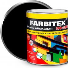 Алкидная эмаль FARBITEX ПФ-115 (черный; 1.8 кг) 4300006037 Алкидная эмаль FARBITEX ПФ-115 (черный; 1.8 кг) 4300006037