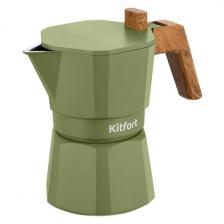 Кофеварка гейзерная Kitfort КТ-7586 Кофеварка гейзерная Kitfort КТ-7586