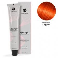 ADRICOCO Miss Adri крем-краска для волос с кератином, корректор медный, 100 мл ADRICOCO Miss Adri крем-краска для волос с кератином, корректор медный, 100 мл