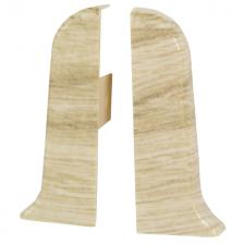 заглушки для плинтуса ПВХ RICO Leo 56мм Дуб лимерик левая + правая заглушки для плинтуса ПВХ RICO Leo 56мм Дуб лимерик левая + правая