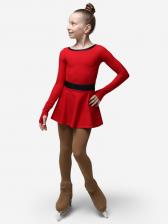 Платье для фигурного катания "Адажио" IceDress, Красный Платье для фигурного катания "Адажио" IceDress, Красный