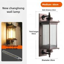 Винтажный уличный настенный светильник в стиле ретро, лампа для крыльца, европейская вилла, бра, водонепроницаемый внешний садовый светильник для двора, кофейный E26/E27 Винтажный уличный настенный светильник в стиле ретро, лампа для крыльца, европейская вилла, бра, водонепроницаемый внешний садовый светильник для двора, кофейный E26/E27