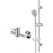 Смеситель однорычажный для душа с душевым гарнитуром Orange Sofi в цвете глянцевый хром украсит интерьер ванной комнаты в современном стиле. Гарнитур включает в себя: Ручной душ (d 115 мм) - три режима струи, форсунки с функцией легкого очищения от известкового налета, система AIR IN обеспечивает увеличенный напор и вместе с тем сокращает расход воды, материал ABS-пластик; Душевой шланг 1500-1800 мм в металлической оплетке, с защитой от перекручивания; Держатель ручного душа на штанге с регулировкой угла наклона и по высоте; Штанга 700 мм с подвижными держателями (возможность установки в старые отверстия), материал штанги нержавеющая сталь; Быстросъемная мыльница - материал ABS-пластик. Однозахватный смеситель для душа сочетает в себе немецкую практичность и адаптивность к российским условиям эксплуатации. Корпус выполнен из высококачественной латуни, не подверженной коррозии от длительного контакта с водой. Глянцевая хромированная поверхность служит защитой от коррозии и внешних механических воздействий. Фирменный керамический картридж Orange и эргономичный рычаг обеспечивают плавный уверенный ход, легкое управление напором и температурой воды. Смеситель однорычажный для душа с душевым гарнитуром Orange Sofi в цвете глянцевый хром украсит интерьер ванной комнаты в современном стиле. Гарнитур включает в себя: Ручной душ (d 115 мм) - три режима струи, форсунки с функцией легкого очищения от известкового налета, система AIR IN обеспечивает увеличенный напор и вместе с тем сокращает расход воды, материал ABS-пластик; Душевой шланг 1500-1800 мм в металлической оплетке, с защитой от перекручивания; Держатель ручного душа на штанге с регулировкой угла наклона и по высоте; Штанга 700 мм с подвижными держателями (возможность установки в старые отверстия), материал штанги нержавеющая сталь; Быстросъемная мыльница - материал ABS-пластик. Однозахватный смеситель для душа сочетает в себе немецкую практичность и адаптивность к российским условиям эксплуатации. Корпус выполнен из высококачественной латуни, не подверженной коррозии от длительного контакта с водой. Глянцевая хромированная поверхность служит защитой от коррозии и внешних механических воздействий. Фирменный керамический картридж Orange и эргономичный рычаг обеспечивают плавный уверенный ход, легкое управление напором и температурой воды.