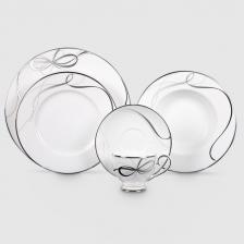 Набор столовый Hankook Сильвер Риббон 10 предметов Набор столовый Hankook Сильвер Риббон 10 предметов