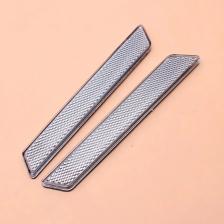 1 пара, отражатели из АБС-пластика для мотоциклов, подходит для Harley Touring крышки с защелкой, 2015, 2014, 2016 1 пара, отражатели из АБС-пластика для мотоциклов, подходит для Harley Touring крышки с защелкой, 2015, 2014, 2016