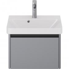 Тумба с раковиной подвесная DREJA LUXURY 55 см, 1 ящик, серый базальт 11055-KL 99.2011K Тумба с раковиной подвесная DREJA LUXURY 55 см, 1 ящик, серый базальт 11055-KL 99.2011K