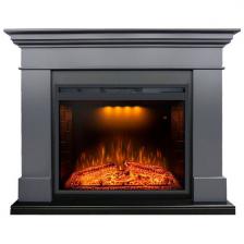 Каминокомплект Royal Flame California Серый графит с очагом Emerald 28 Каминокомплект Royal Flame California Серый графит с очагом Emerald 28