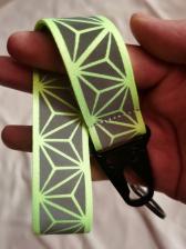 Флуоресцентно-зеленые светоотражающие брелоки для сумки YHHS-58 Флуоресцентно-зеленые светоотражающие брелоки для сумки YHHS-58