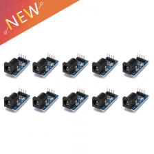 Разъемы питания 5,5-2,1 DC005 в адаптер DIP, печатная плата преобразователя, розетка постоянного тока, макетная плата, интерфейс тестирования, плата преобразования Разъемы питания 5,5-2,1 DC005 в адаптер DIP, печатная плата преобразователя, розетка постоянного тока, макетная плата, интерфейс тестирования, плата преобразования