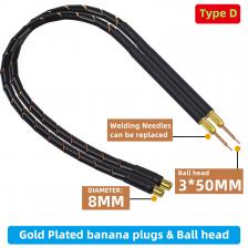 16 квадратных ручек для точечной сварки, 50 см, аксессуар для сварочного аппарата для DIY 18650, литиевые батареи, наконечники для точечной сварки, можно заменить 16 квадратных ручек для точечной сварки, 50 см, аксессуар для сварочного аппарата для DIY 18650, литиевые батареи, наконечники для точечной сварки, можно заменить