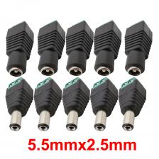 ALLiSHOP Адаптер постоянного тока 5,5x2,1 мм 5,5x2,5 мм ALLiSHOP Адаптер постоянного тока 5,5x2,1 мм 5,5x2,5 мм