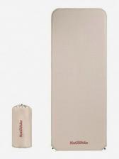 Коврик самонадувающийся туристический, песочный, 200х75х3 см, Бежевый Коврик самонадувающийся туристический, песочный, 200х75х3 см, Бежевый