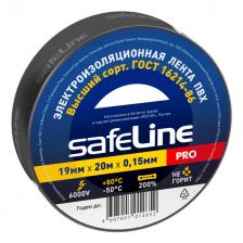 изолента SAFELINE 19ммХ20м черный изолента SAFELINE 19ммХ20м черный
