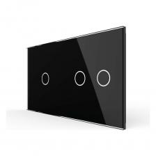 Панель для двух сенсорных выключателей LIVOLO BB-C7-C1/C2-12 Панель для двух сенсорных выключателей LIVOLO BB-C7-C1/C2-12