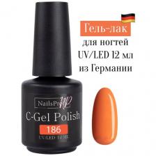 NailsProfi Гель-лак C-Gel Polish, 12 мл, 186 NailsProfi Гель-лак C-Gel Polish, 12 мл, 186
