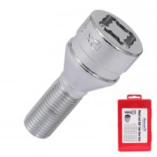 Болт секретный Anmax 12х1,25х52/27 4+2 17/19 конус хром L1506-27 Болт секретный Anmax 12х1,25х52/27 4+2 17/19 конус хром L1506-27