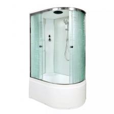 Душевая кабина Deto ЕМ 120х80 хром стекло матовое Душевая кабина Deto ЕМ 120х80 хром стекло матовое