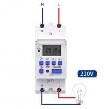 TOMZN Программируемый цифровой таймер AHC15A/AHC30A 220-48В 16А TOMZN Программируемый цифровой таймер AHC15A/AHC30A 220-48В 16А