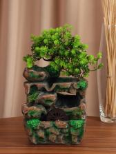 Фонтан «Летний сад», 16x30 см, с подсветкой, без шарика Фонтан «Летний сад», 16x30 см, с подсветкой, без шарика