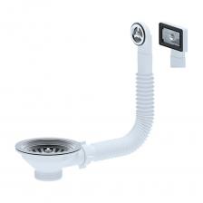 Выпуск для мойки АНИ пласт 3 1/2 с переливом (N305DIY) Выпуск для мойки АНИ пласт 3 1/2 с переливом (N305DIY)