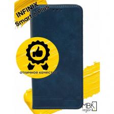 Чехол книжка для Infinix Smart 6 Plus / инфиникс смарт 6+ GQ.UTROBE синий Чехол книжка для Infinix Smart 6 Plus / инфиникс смарт 6+ GQ.UTROBE синий