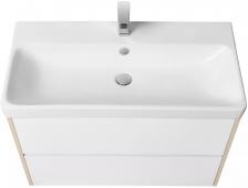 Тумба под раковину Aquaton Сканди 90 белый - светлое дерево Тумба под раковину Aquaton Сканди 90 белый - светлое дерево