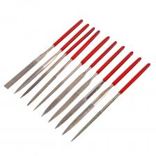 Набор надфилей для обработки твердых материалов Vira 140 мм (822012) (10 шт.) Набор надфилей для обработки твердых материалов Vira 140 мм (822012) (10 шт.)