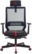 Игровое кресло A4Tech Bloody GC-190 черный/красный текстиль/эко.кожа крестов. пластик Игровое кресло A4Tech Bloody GC-190 черный/красный текстиль/эко.кожа крестов. пластик