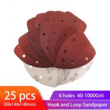 VIBRATITE Треугольный шлифовальный станок с наждачной бумагой 40-1000, 25 шт. VIBRATITE Треугольный шлифовальный станок с наждачной бумагой 40-1000, 25 шт.