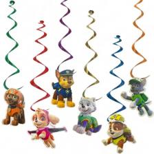 Подвесные завитки «Щенячий патруль» Подвесные завитки «Щенячий патруль»