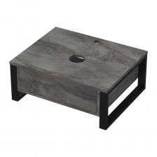 Тумба под раковину 1Marka Roy 60 см подвесная серый мрамор (Ц0000026162/88383) Тумба под раковину 1Marka Roy 60 см подвесная серый мрамор (Ц0000026162/88383)