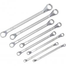 Набор накидных ключей предназначен для работы с резьбовыми соединениями. Пригодится в автомастерской, гараже, на ремонтно-строительной площадке. Комплект изготовлен из высокопрочной хромованадиевой стали, стойкой к большим нагрузкам. Благодаря высококачественному покрытию исключено образование коррозии и повреждений. Набор накидных ключей предназначен для работы с резьбовыми соединениями. Пригодится в автомастерской, гараже, на ремонтно-строительной площадке. Комплект изготовлен из высокопрочной хромованадиевой стали, стойкой к большим нагрузкам. Благодаря высококачественному покрытию исключено образование коррозии и повреждений.