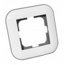 рамка 1 пост OVIVO Loft белый/черный рамка 1 пост OVIVO Loft белый/черный