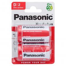 Батарейка Panasonic, R20 Zinc Carbon BL2 168 Батарейка Panasonic, R20 Zinc Carbon BL2 168