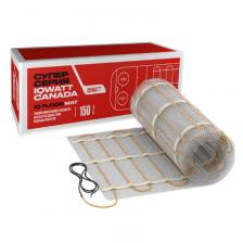 Нагревательные маты Греющий мат Iqwatt IQ FLOOR MAT 00107, тонкий, самоклеящийся, 3,5 m2 Нагревательные маты Греющий мат Iqwatt IQ FLOOR MAT 00107, тонкий, самоклеящийся, 3,5 m2